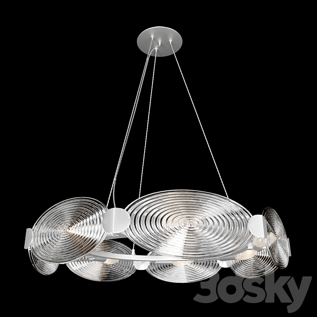 3d Models Chandelier Maytoni Houston Mod022pl 07s