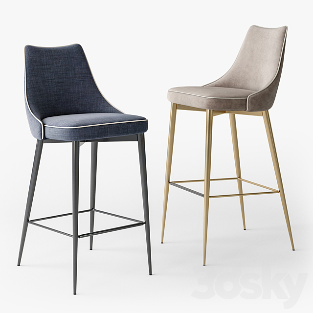 Barstool with 3 Legs