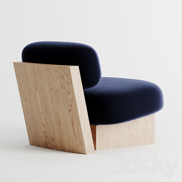 3d Models Arm Chair Jia Chair By Atelier De Troupe