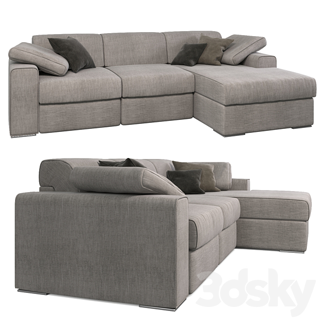 3d Models Sofa Samoa Divani One