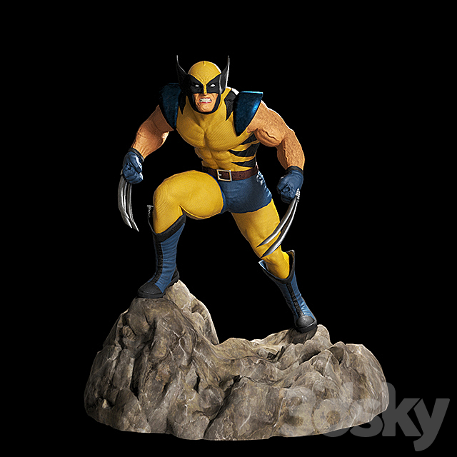 3d Models Toy Wolverine