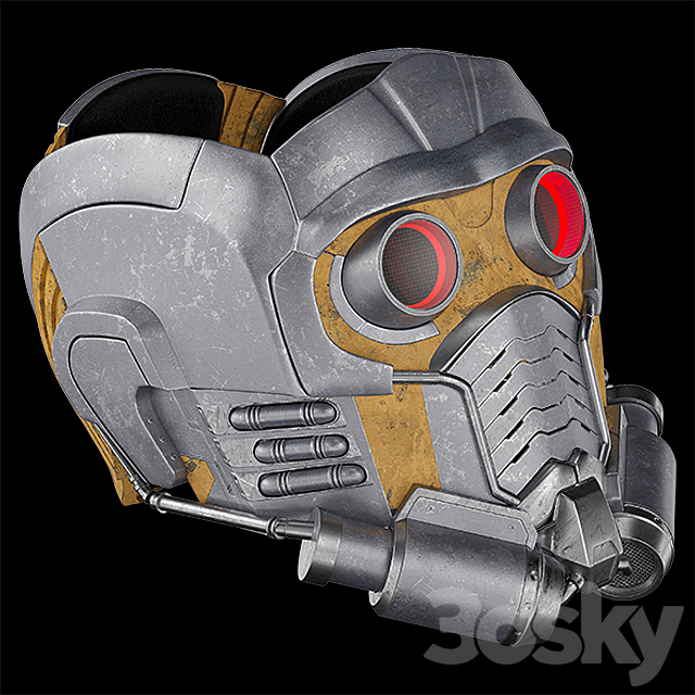3d Models Miscellaneous Star Lord Helmet
