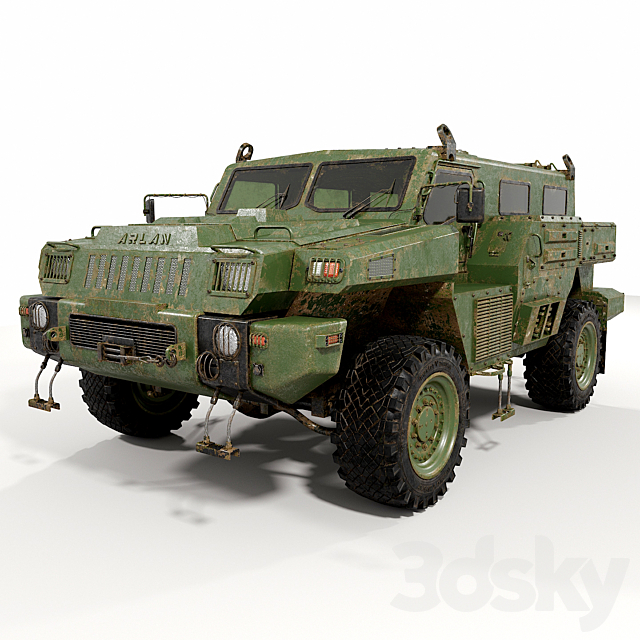 3d Models Transport Armored Car Marauder