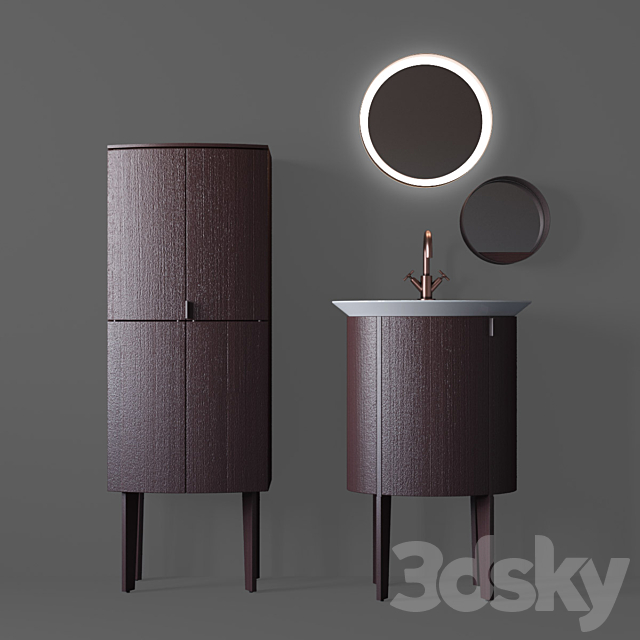 3d Models Bathroom Furniture Furniture For The Bathroom Burgbad Diva 2 0