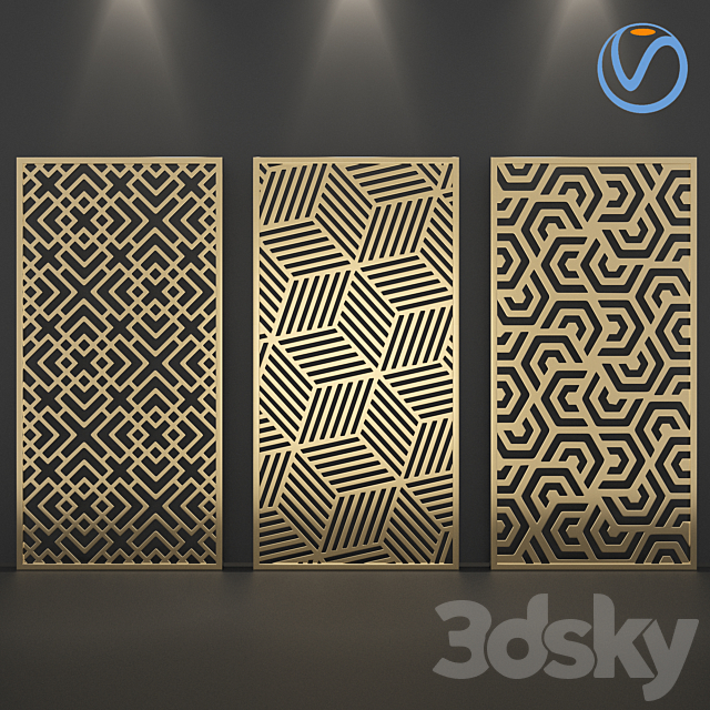 3d Models Other Decorative Objects Cnc Panel 01
