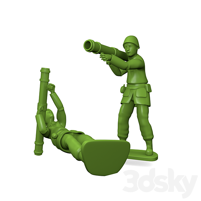3d Models Toy Toy Soldier