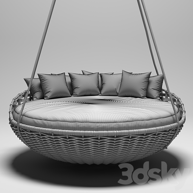 3d models: Other - Daybed Swing Swing Hanging Daybed