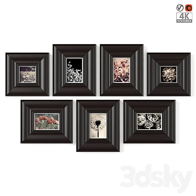3d Models Frame Ikea Skatteby Poster Set 03