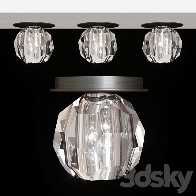 3d Models Spot Light Restoration Hardware Boule De Cristal