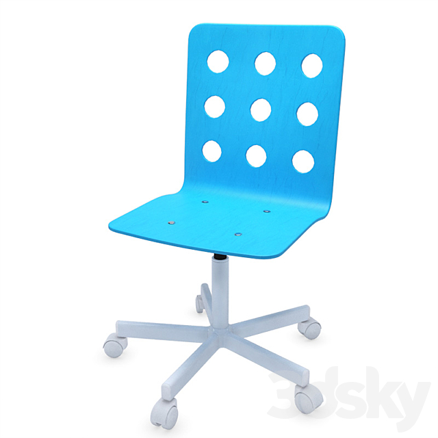 3d Models Chair Ikea Jules Desk Chair