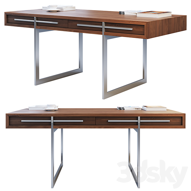 3d Models Office Furniture The Naver Collection Ak 1340 Desk