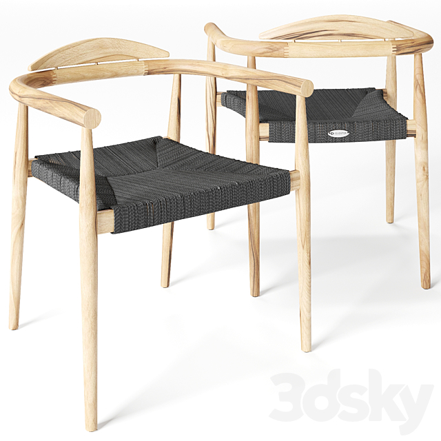 Ave Gloster Dansk Stacking Chair, Dansk Outdoor Furniture