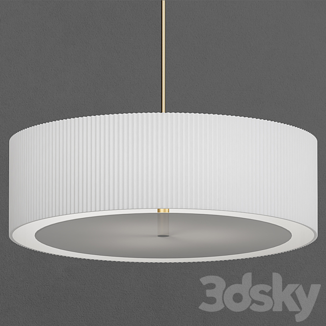 3d Models Ceiling Light Equator White Oversized Pendant Light