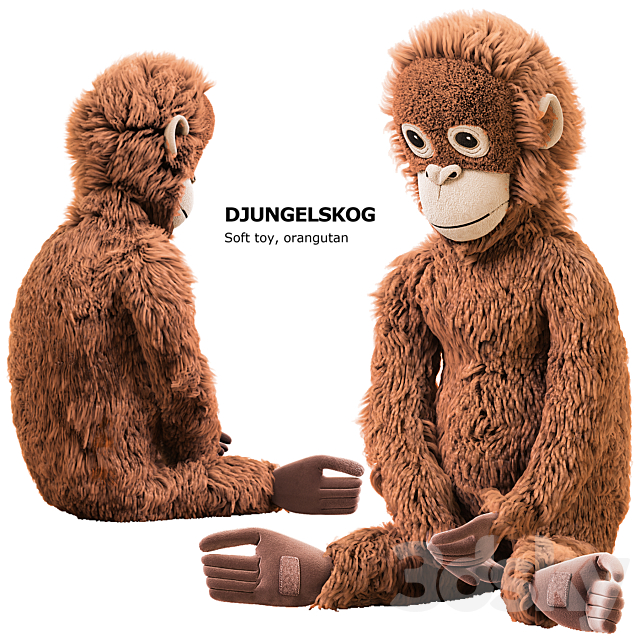 ikea orangutan toy