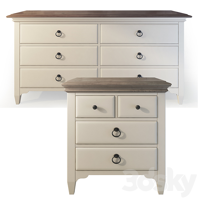 3d Models Sideboard Chest Of Drawer Judith Chest And Drawer