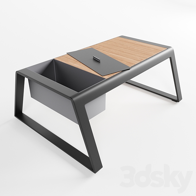 3d Models Table Higold New York Set Outdoor Kit