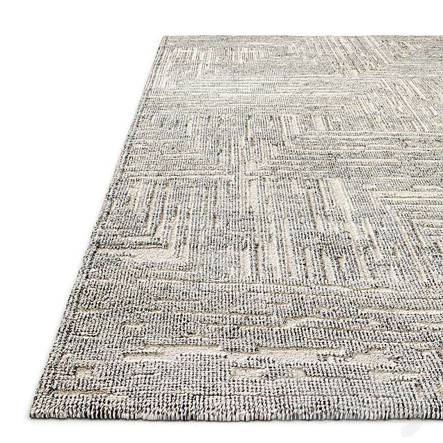 Labirinto HandKnotted Wool Rug RH Carpets 3D Models