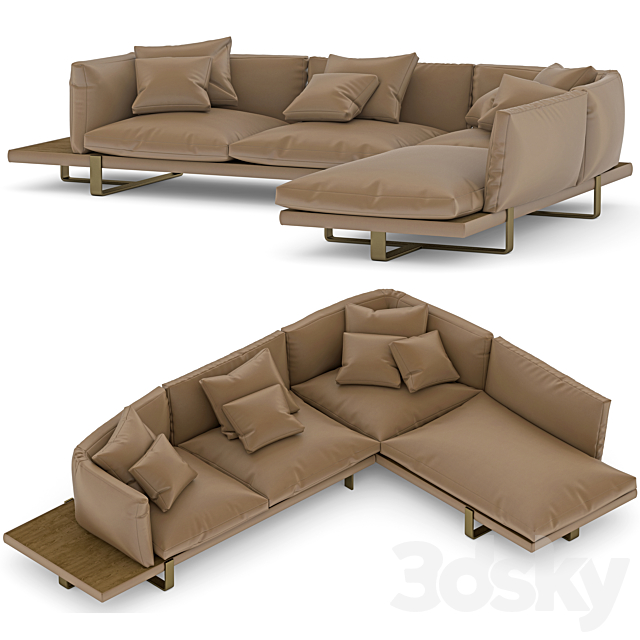 3d Models Sofa Roche Bobois Libretto