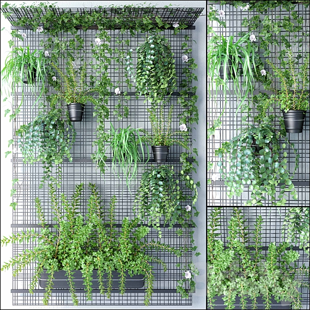 3d Models Fitowall Jc Wall Grid Pot 2