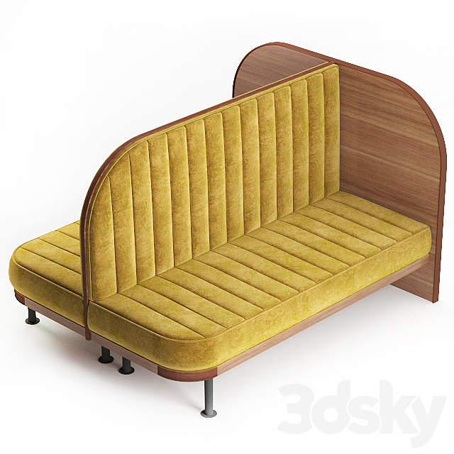 3d Models Sofa Sofa For Restaurant 5