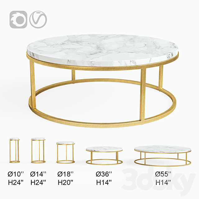 3d Models Table Restoration Hardware Nicholas Marble Round Tables Tail Side Coffee - Rh Modern Marble Coffee Table 3d Models Table Restoration Hardware Nicholas Marble Round Tables Tail Side Coffee - Rh Modern Marble Coffee Table