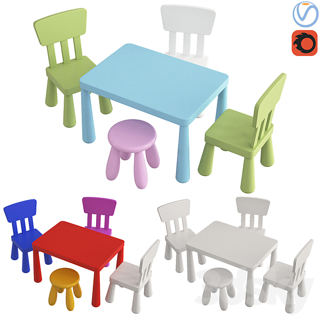 mammut table and chairs