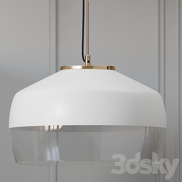 3d Models Ceiling Light Cox Cox Oversized Frosted Glass