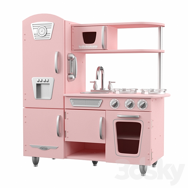 vintage toy kitchen