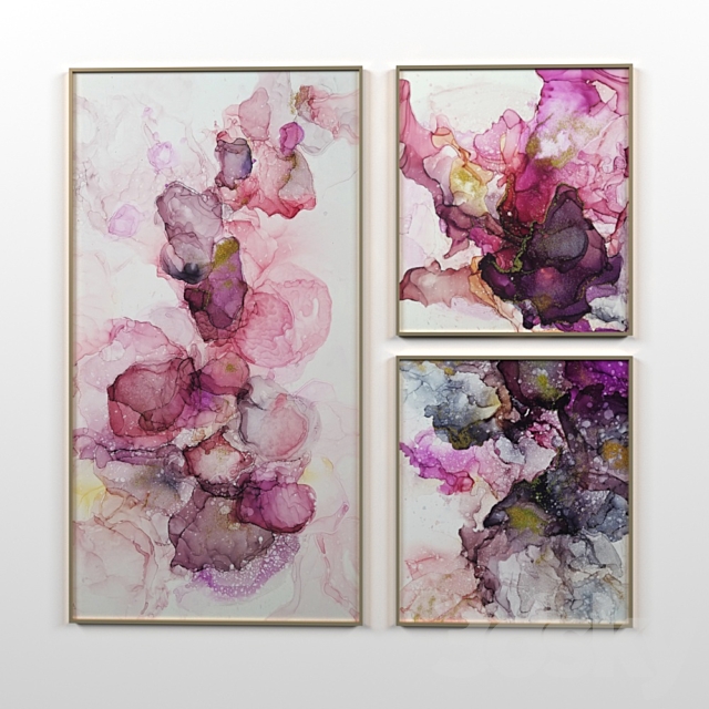 3d Models Frame Alcohol Ink