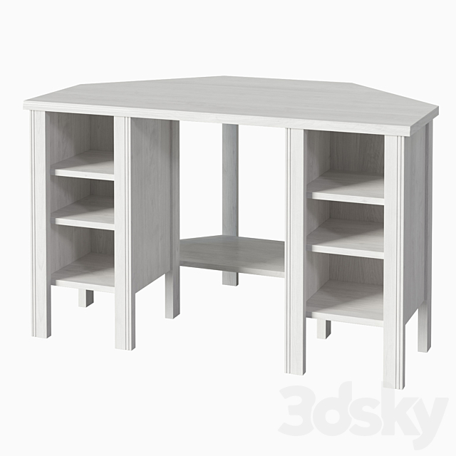 3d Models Table Ikea Brusali Corner Desk 3d Models Table Ikea Brusali Corner Desk