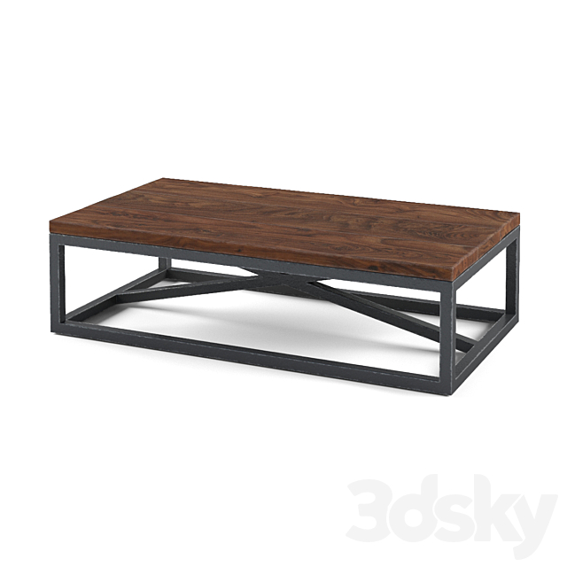 Loft Style Coffee Table 3d Models, Loft Style Coffee Table