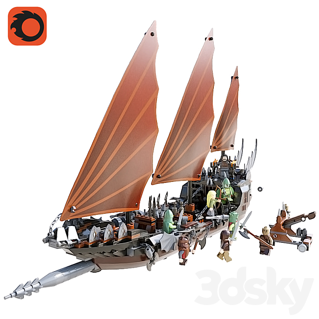 lego pirate ship ambush