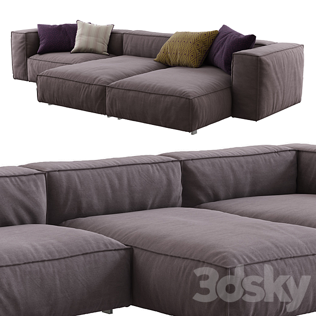 3d Models Sofa Living Divani Neowall Comp 02