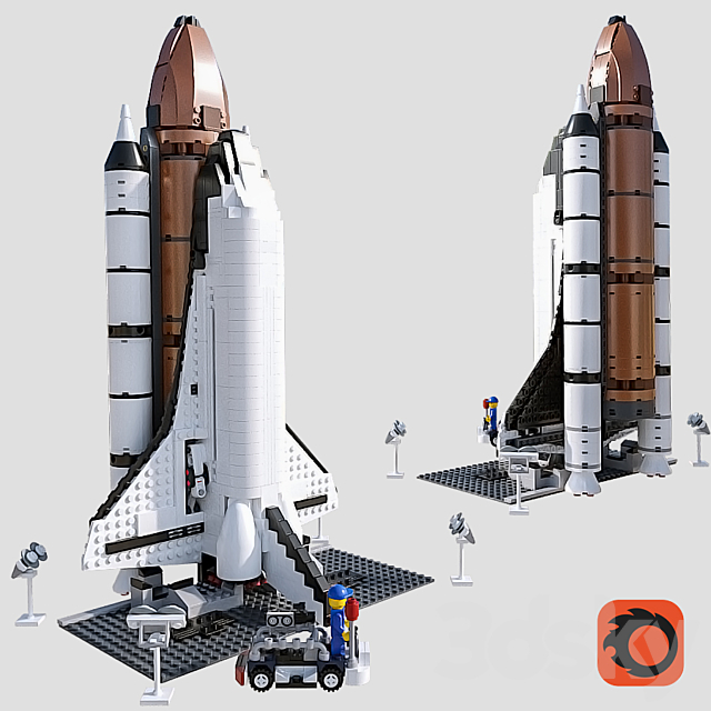 lego spacecraft models