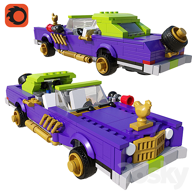 lego joker notorious lowrider