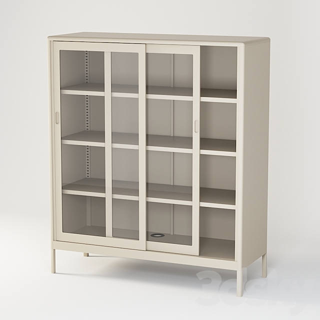 Idasen Cabinet With Smart Lock Blue Ikea