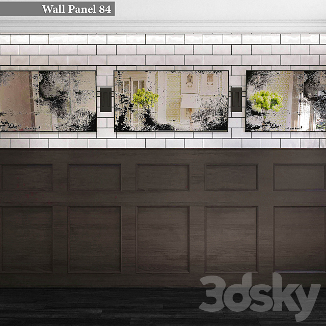 3d Models Other Decorative Objects Wall Panel 84