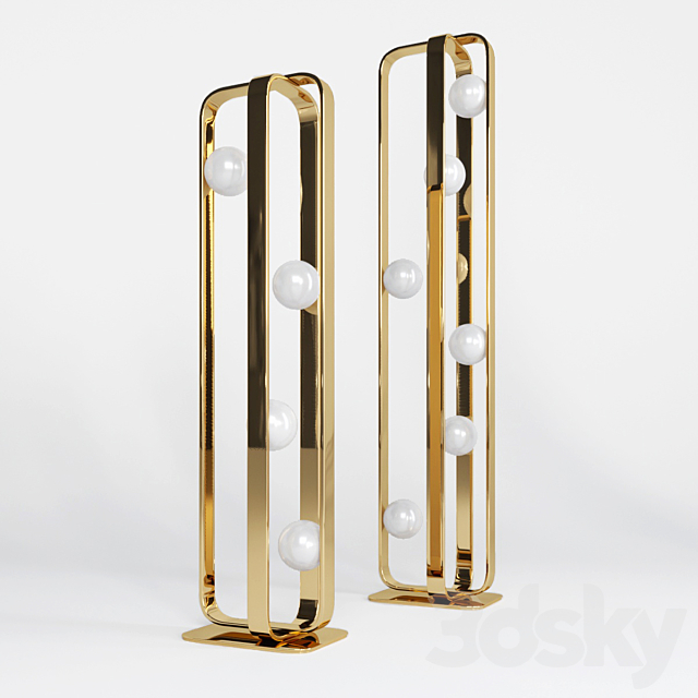 Floor Lamp Infinity Lite Fendi Casa 3d Models Floor Lamp Infinity Lite Fendi Casa, Infinity Floor Lamp
