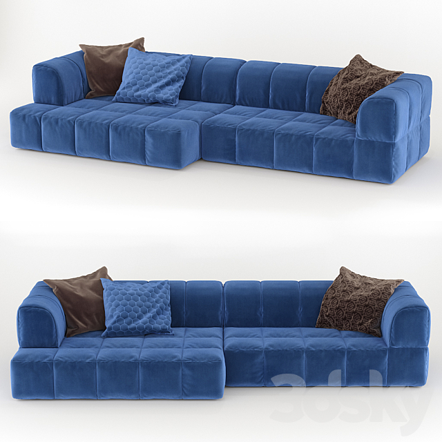 3d Models Sofa Arflex Strips Sofa