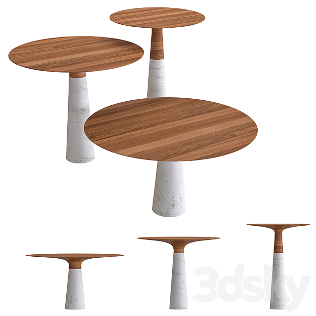 3d Models Table Neutra Leaf Wsl Coffee Table