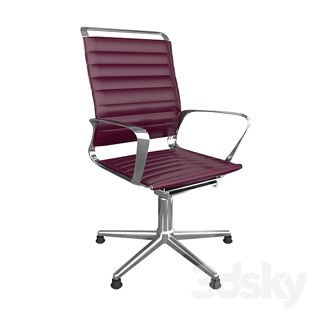 UNIVERSAL fixed leg chair Office furniture 3D Models