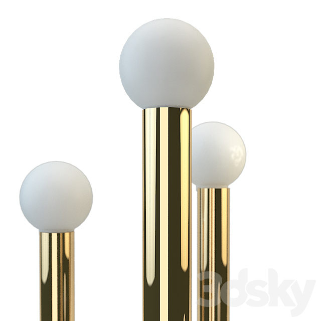 cacti glow brass table lamp