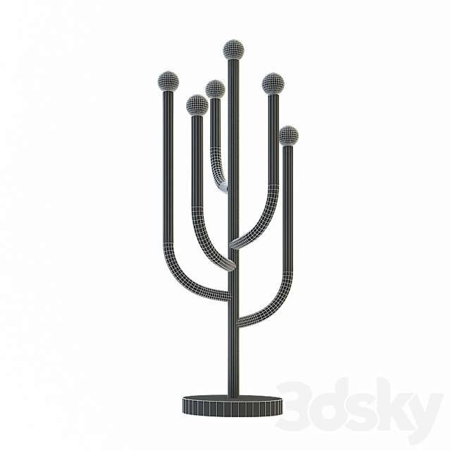 cacti glow brass table lamp