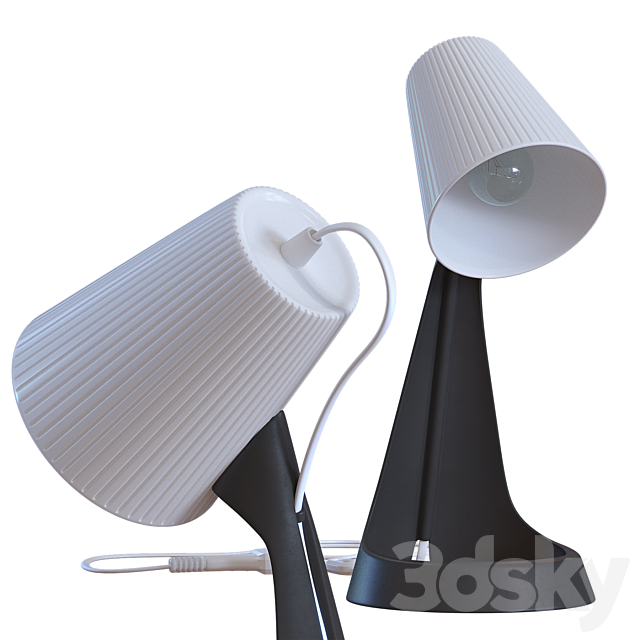 3d Models Table Lamp Ikea Svallet Swallet