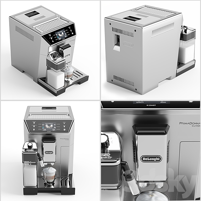 3d Models Kitchen Appliance De Longhi Primadonna Class Ecam
