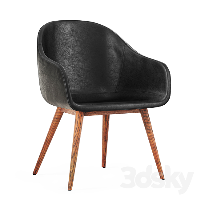 3d Models Chair Cb2 Venice Studio Black Task Office Chair