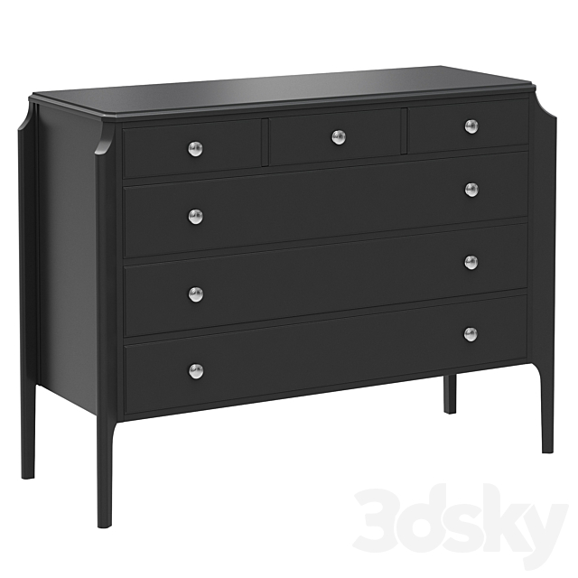 3d Models Sideboard Chest Of Drawer Dantone Home Dresser Le Vizage With 6 Drawers