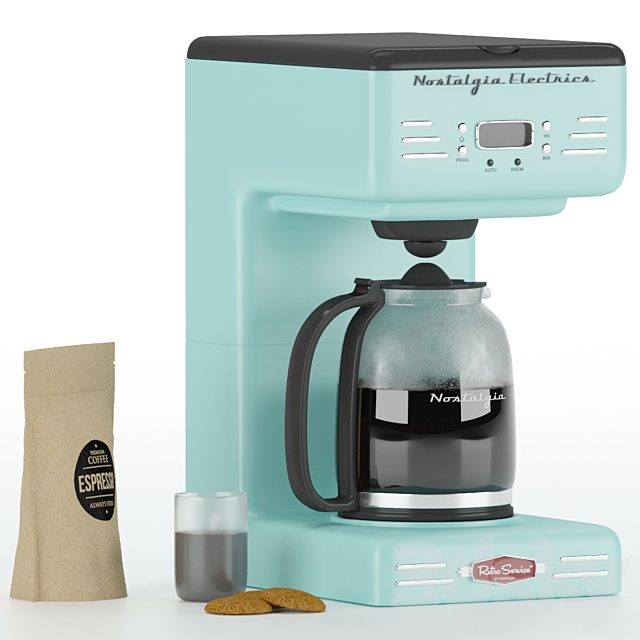 Nostalgia RCOF120AQ Retro 12-Cup Coffee 