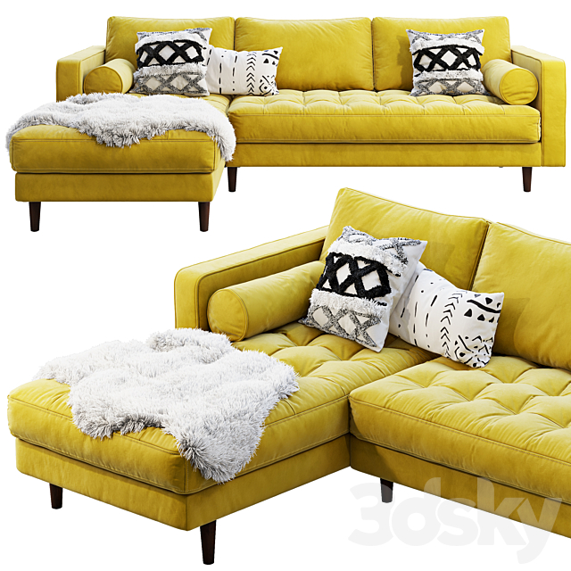 3d Models Sofa Article Sven Sectional - Article Sven Cascadia Blue Left Sectional Sofa 3d Models Sofa Article Sven Sectional - Article Sven Cascadia Blue Left Sectional Sofa