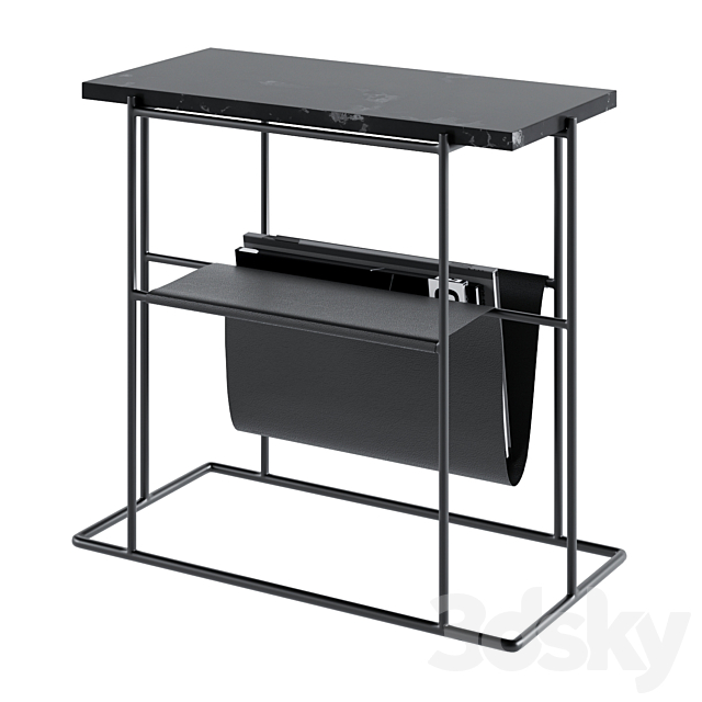 3d Models Console Paris Side Table Boconcept